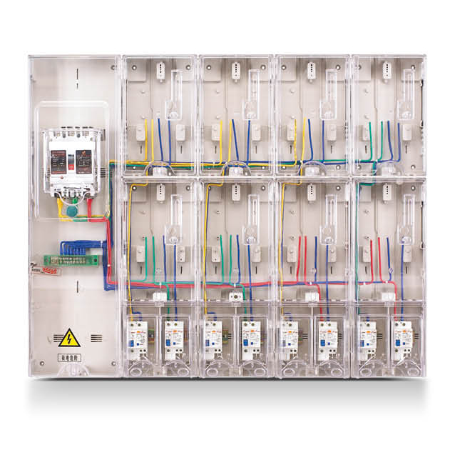  VOK-ZH-K801  Single phase 8 meter position meter box