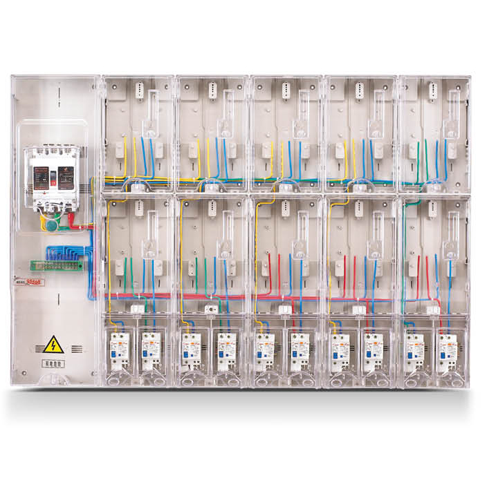  VOK-ZH-K1001  Single phase 15 meter position meter box