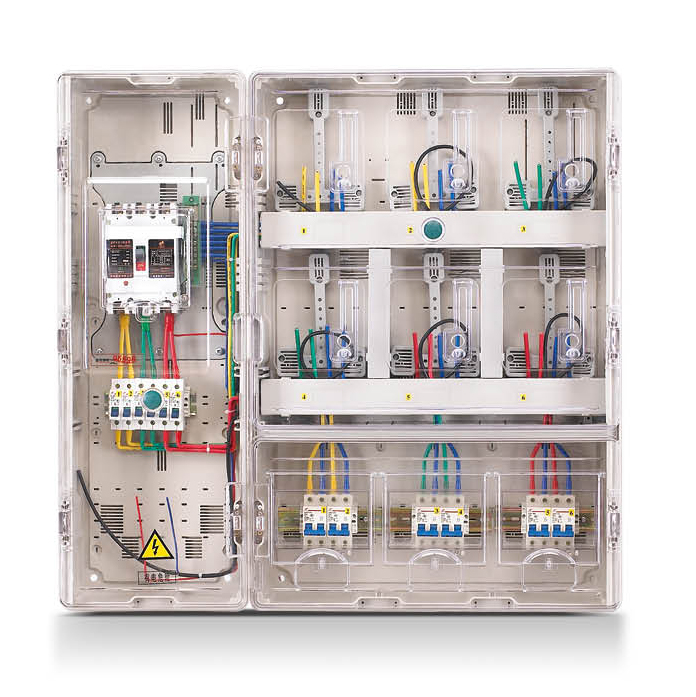 VOK-GL-K601A Single phase six meter position measuring box