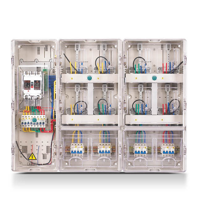 VOK-GL-K801A Single phase 8 meter position measuring box