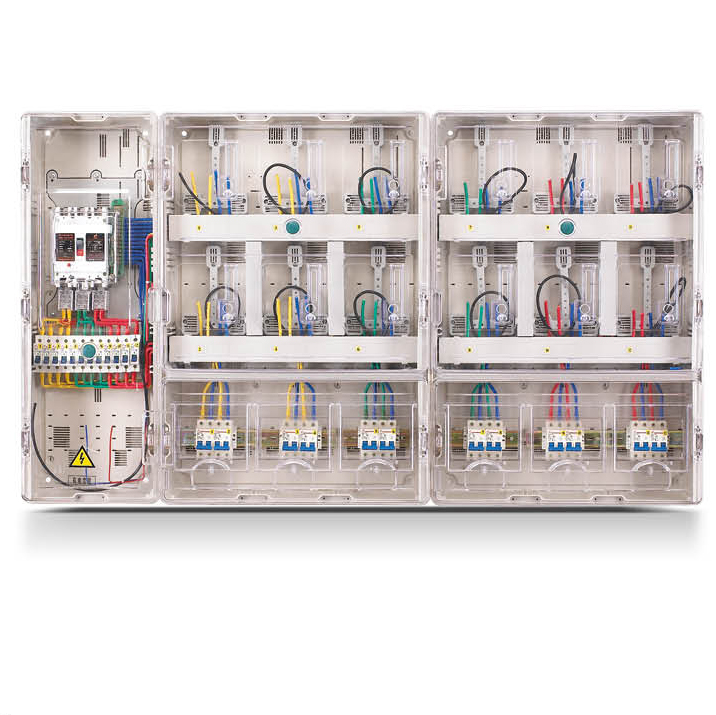 VOK-GL-K1201A Single phase 12 meter position meter box